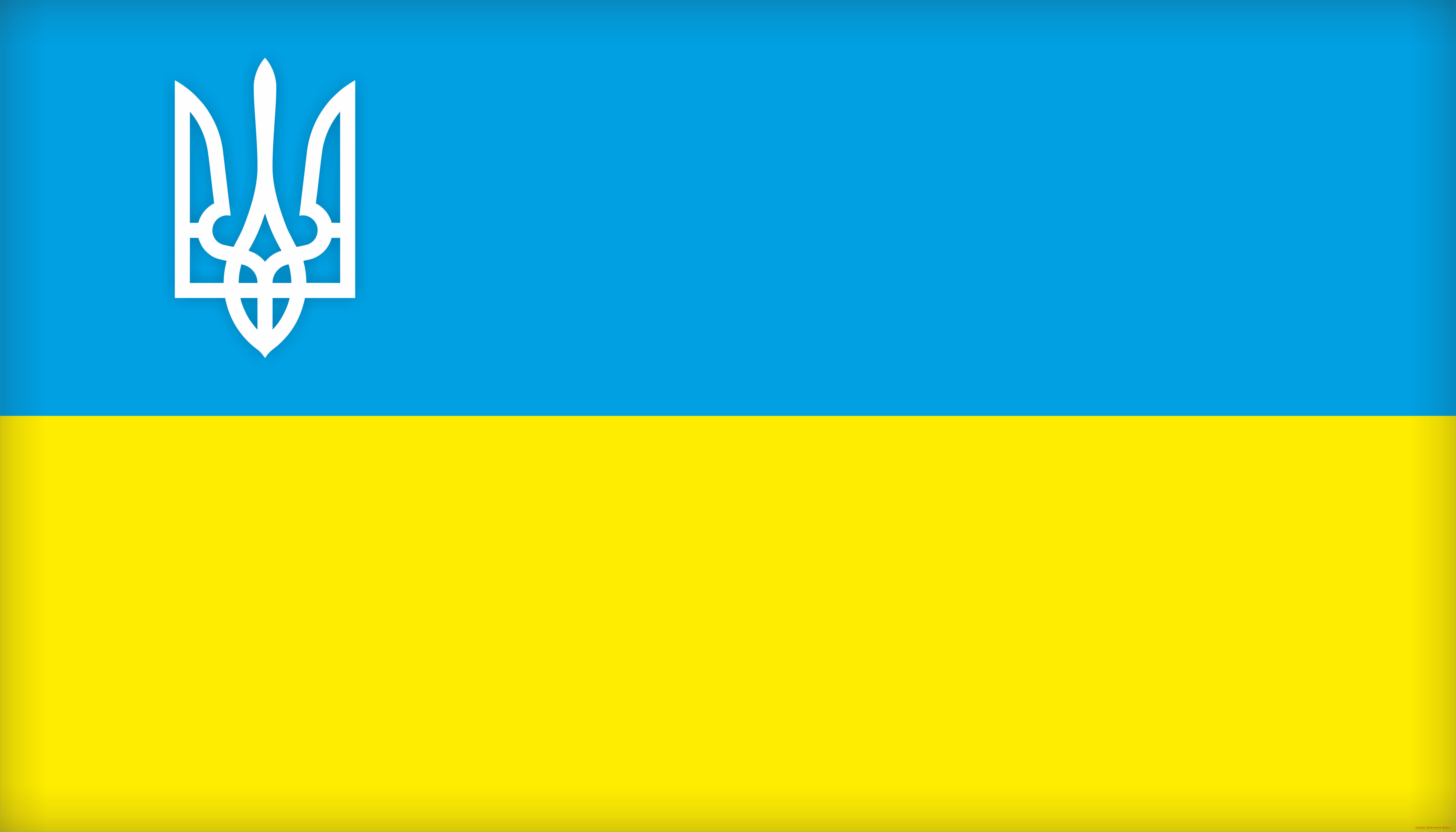 Герб украины обои